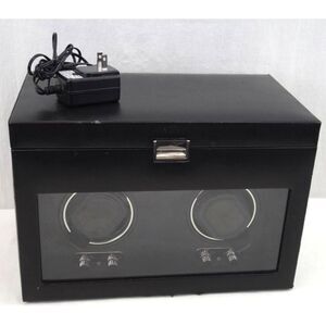 Wolf 'Heritage' Double Watch Winder | 270402, w/Storage Module